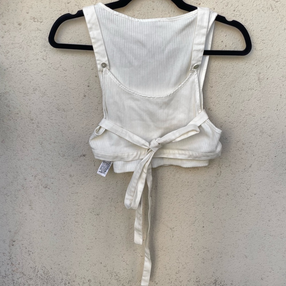 Zara brand new limited edition bohemian summer crop top (cotton) - Picture 8 of 9